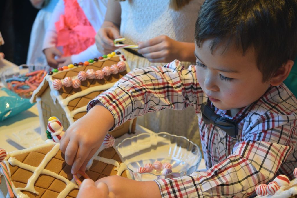 Decorate Gingerbread Houses at the Holiday Nutcracker Tea at O.Henry Hotel