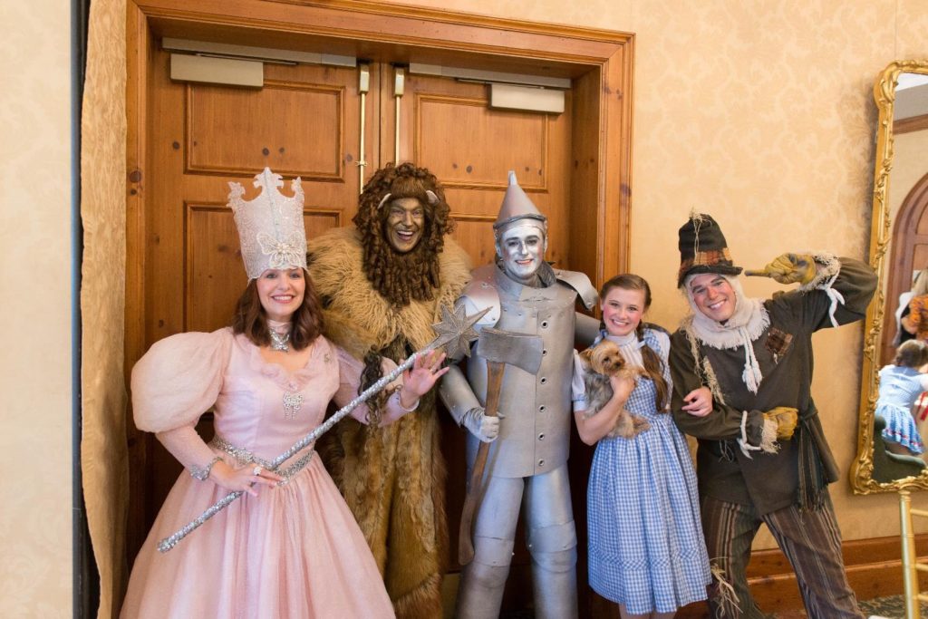 Cast of Characters at O.Henry Hotel's Wizard of Oz Tea