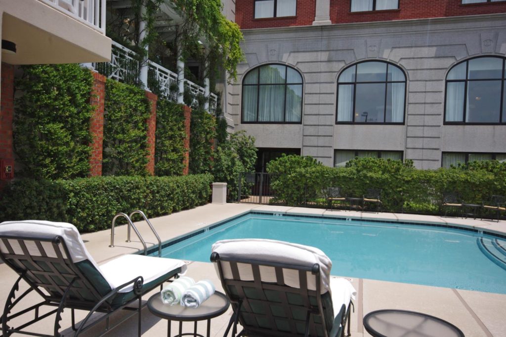 Outdoor Pool at O.Henry Hotel in Greensboro, NC
