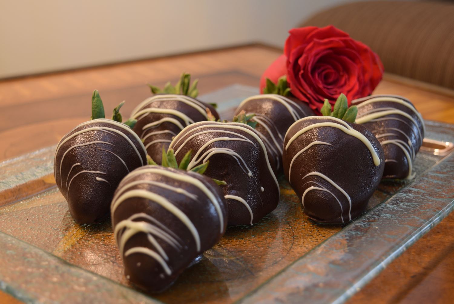 Chocolate Strawberries Add-On Amenity at O.Henry Hotel in Greensboro, NC