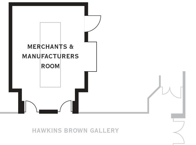 Merchants & Manufacturers Room at Proximity Hotel in Greensboro, NC