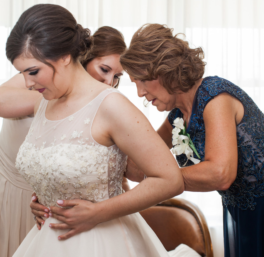 Weddings at O.Henry Hotel Bride Getting Ready Portraits