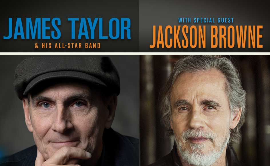 James Taylor Concert Greensboro with Jackson Browne
