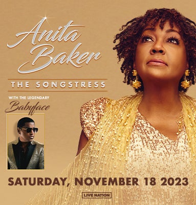 Anita Baker Concert in Greensboro on Nov 18