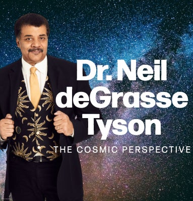 Neil deGrasse Tyson, the cosmic perspective, greensboro, nc, steven tanger center