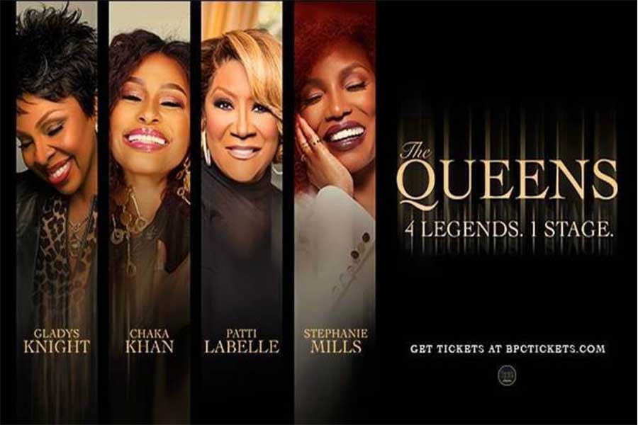 The Queens. 4 Legends, 1 Stage.