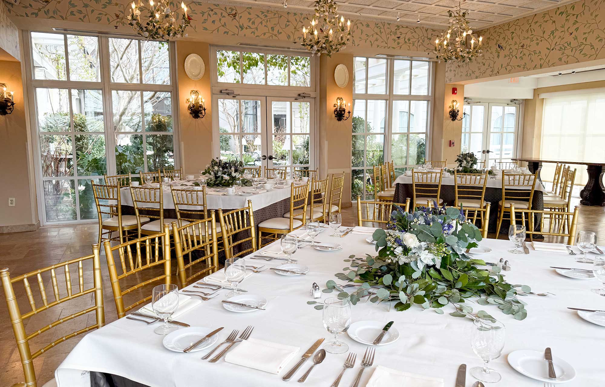O.Henry Hotel luncheon in the Pavilion