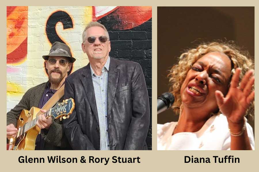 Glenn-Wilson-&-Rory-Stuart--Diana-Tuffin September 18th, Two jazz shows, one evening!