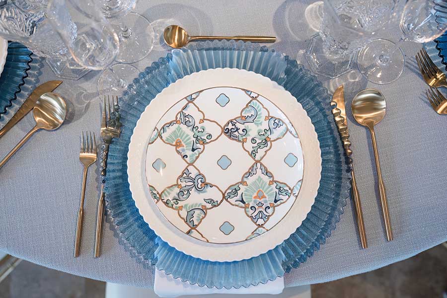 Place Setting by Party Reflections | Photo by In His Image Photography Place setting by Party Reflections