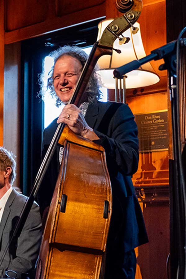 Matt_Kendrick_Cropped_Tommie_Fantine_Lauer_600x900_lowRes Matt Kendrick, plays double bass for the O.Henry Trio at O.Henry Hotel.