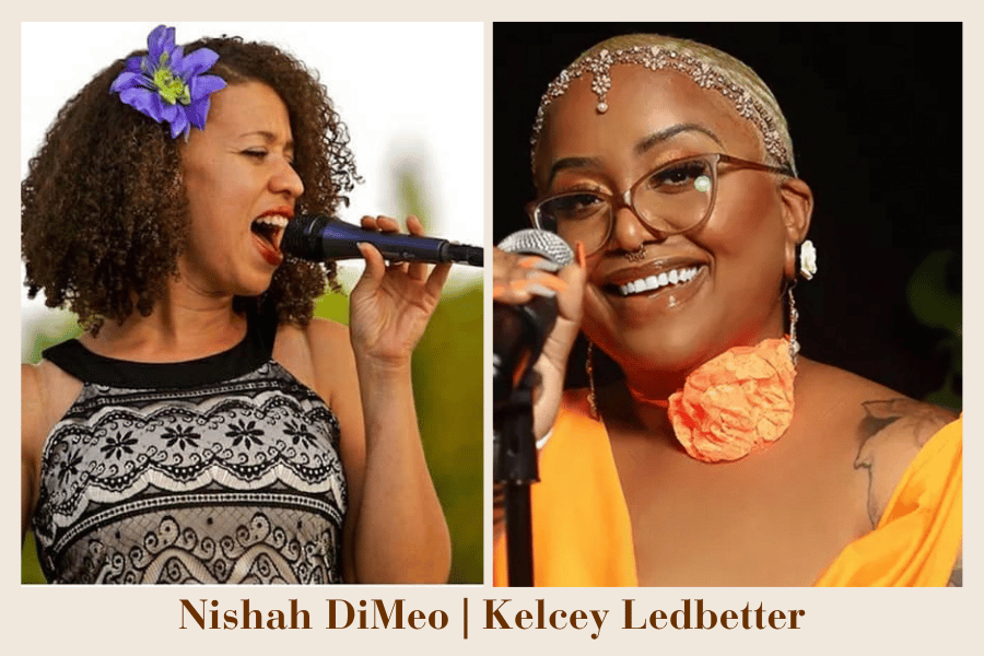 Nishah_Kelcey_July23 July 23, Nishah DiMeo and Kelcey Ledbetter perform as O.Henry Hotel Guest Jazz Vocalists