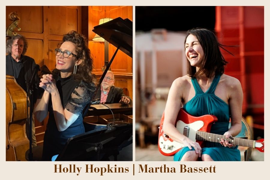 Aug_27_Revised_Holly&Martha Holly Hopkins and Martha Bassett sing Jazz 8/27, 6:30 PM at O.Henry Hotel Cocktails & Jazz