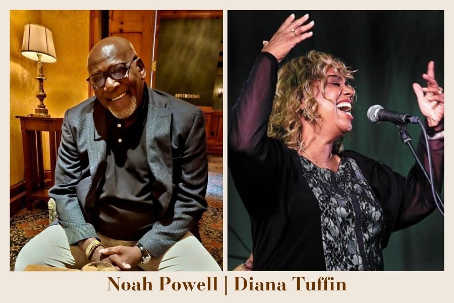 Noah Powell and Diana Tuffin Noah Powell and Diana Tuffin sing jazz at O.Henry Hotel